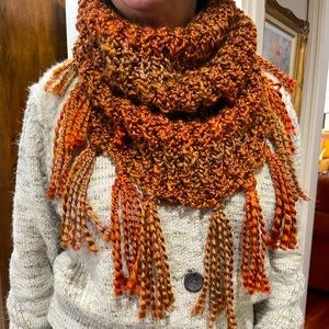 Hand Knit Neck Cowl